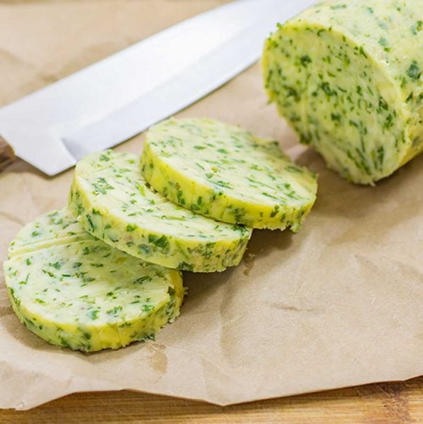 How to make a MOUTHWATERING Pesto flavored compound Butter