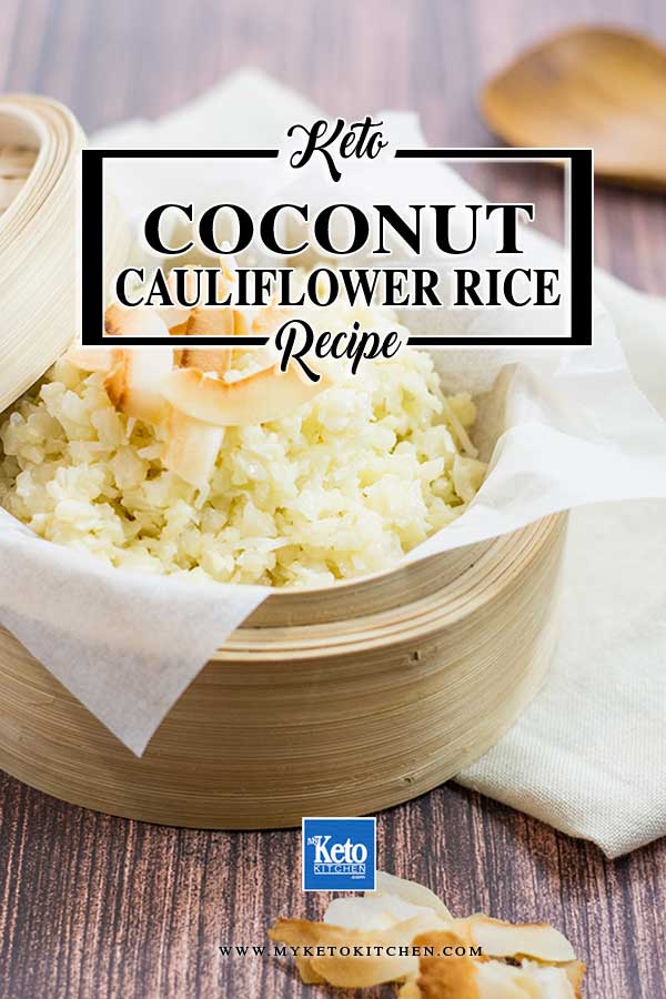 Keto Coconut Cauliflower Rice Recipe. This easy recipe is a great keto side dish, it's perfect to enjoy with curry, casseroles or stews.