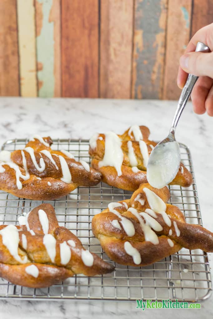 Low Cab Glazed Pretzel Finishing Touch Low Cab Glazed Pretzel Finishing Touch