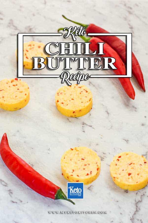 How to make Chili Compound Butter. This simple recipe is quick and easy to make, and it's a great way to get more fat in your keto diet