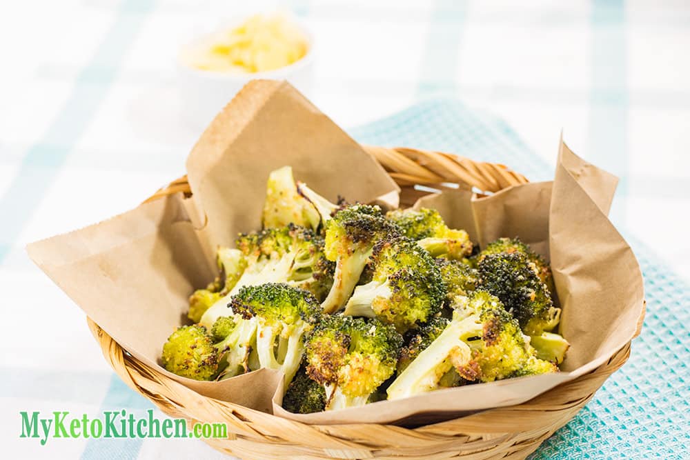 Ketogenic Parmesan Roasted Broccoli