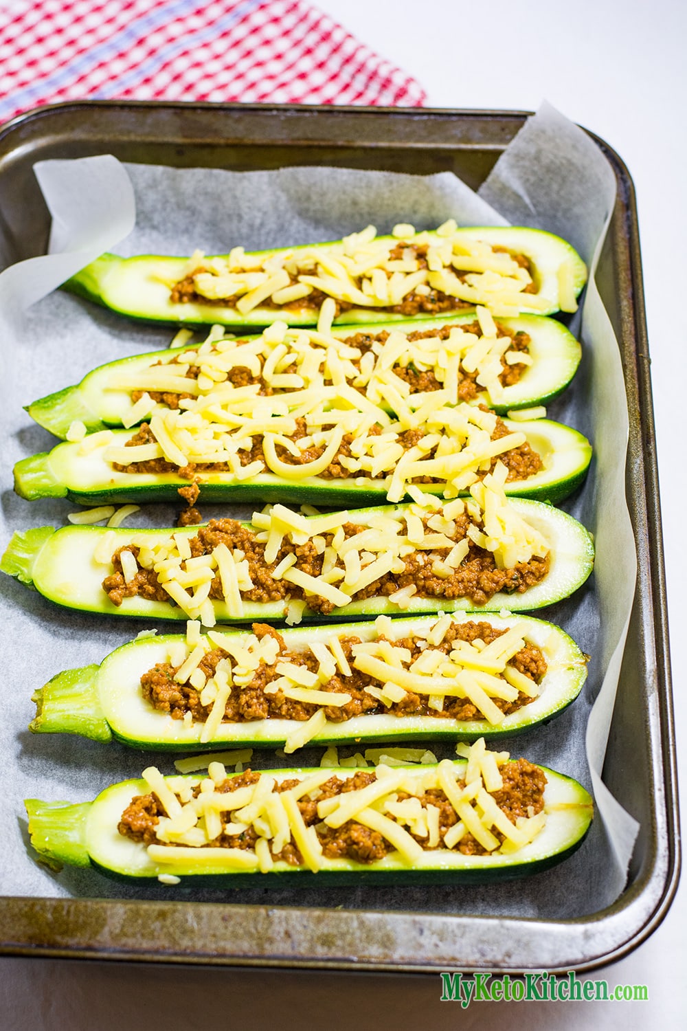 Keto Zucchini Boats Ingredients