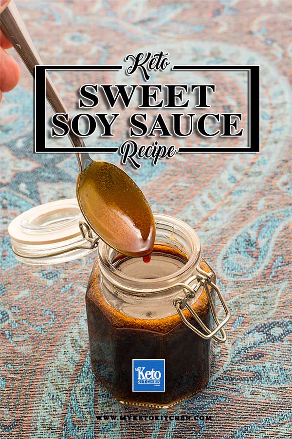 How to make Sugar-Free Sweet Soy Sauce. This easy kecap manis recipe is gluten free and great for anyone on a keto or paleo diet. It's quick to make and long lasting!