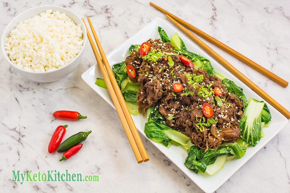 Asian Style Keto Shredded Beef