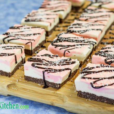 Keto "Cherry Ripe" Chocolate Coconut Bars