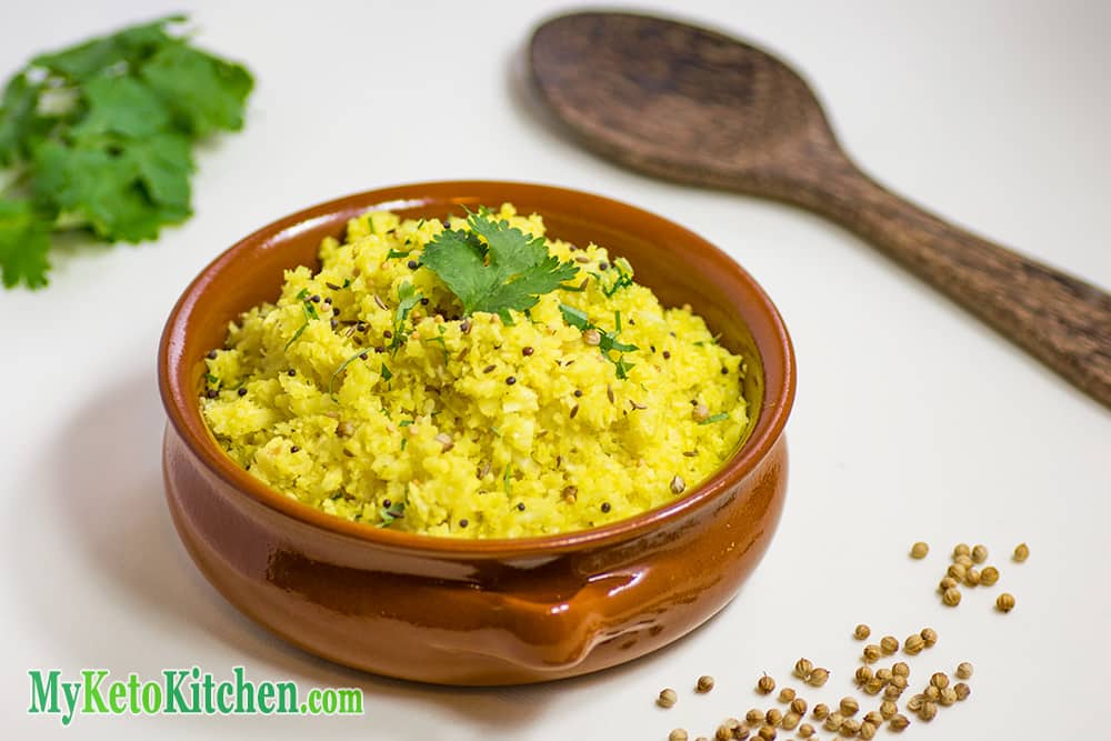 Keto Curry Cauliflower Rice Recipe