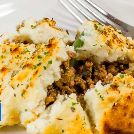 Keto Cottage Pie with Cauliflower