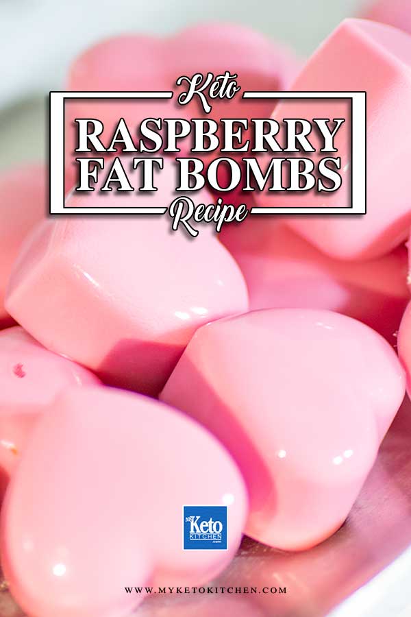 Keto Raspberry Cream Fat Bombs