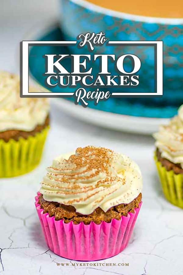 Easy Keto Cupcakes Recipe - Delcious Low Carb Chocolate & Cream