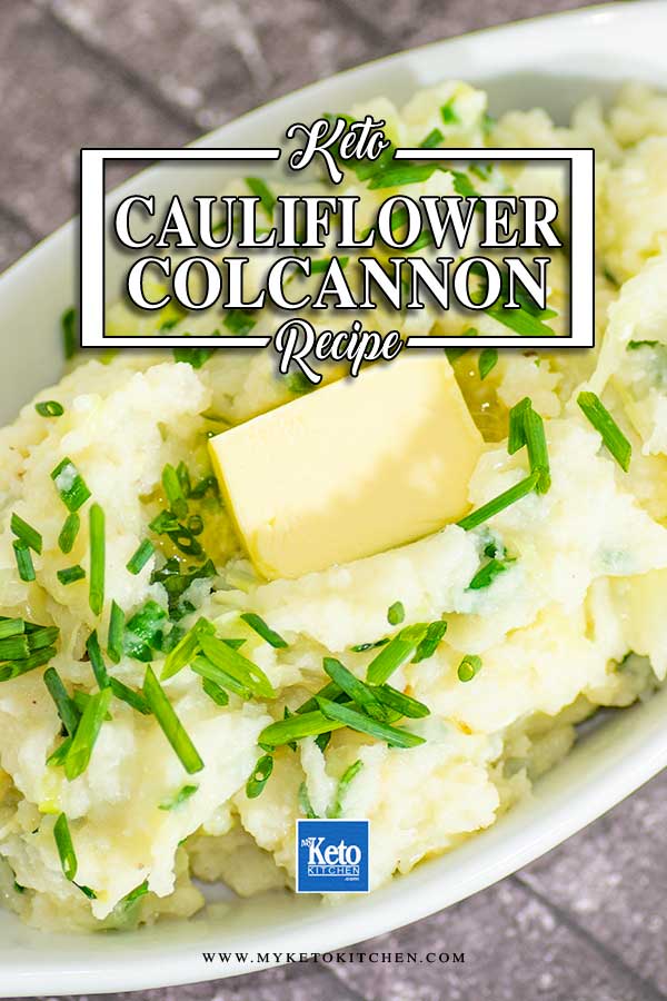 Low Carb Cauliflower Colcannon