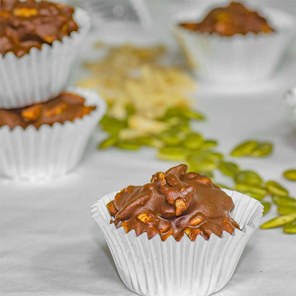 Low Carb Nutty Chocolate Cups Recipe