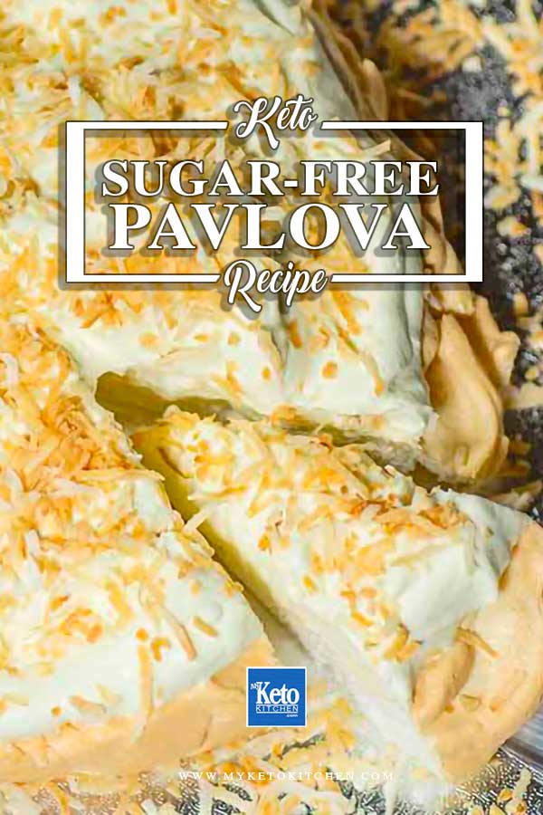 Keto Pavlova Sugar-Free Recipe