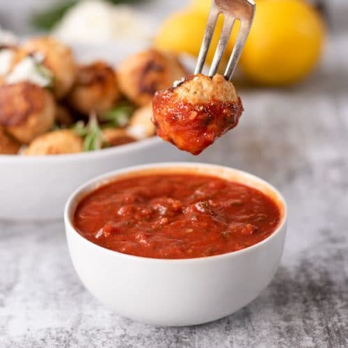 Easy Chicken & Feta Meatballs Recipe Low Carb (Keto) Juicy & Delicious