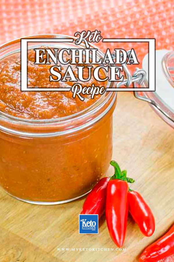 Keto Enchilada Sauce - Easy Ingredients Keto Enchilada Sauce - Easy Ingredients