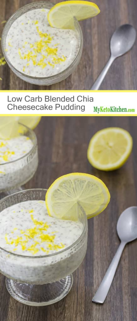 Keto Chia Pudding Recipe With Cheesecake - EASY Homemade 