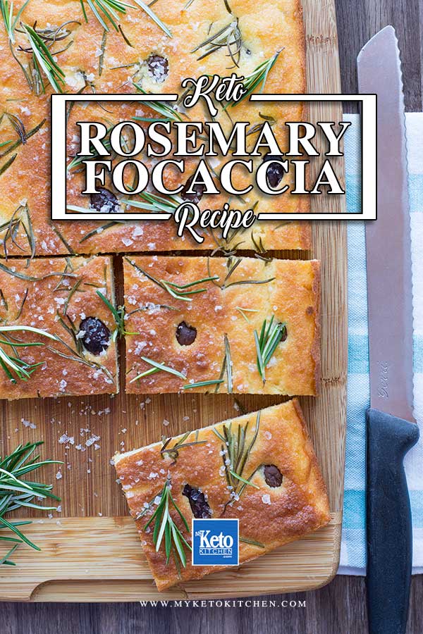 How to make Keto focaccia bread.