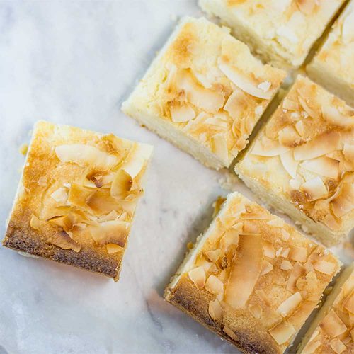 The Best Keto Coconut Blondies Recipe (1g Carbs) | My Keto Kitchen The Best Keto Coconut Blondies Recipe (1g Carbs) | My Keto Kitchen