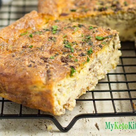 Low Carb Beef Breakfast Casserole