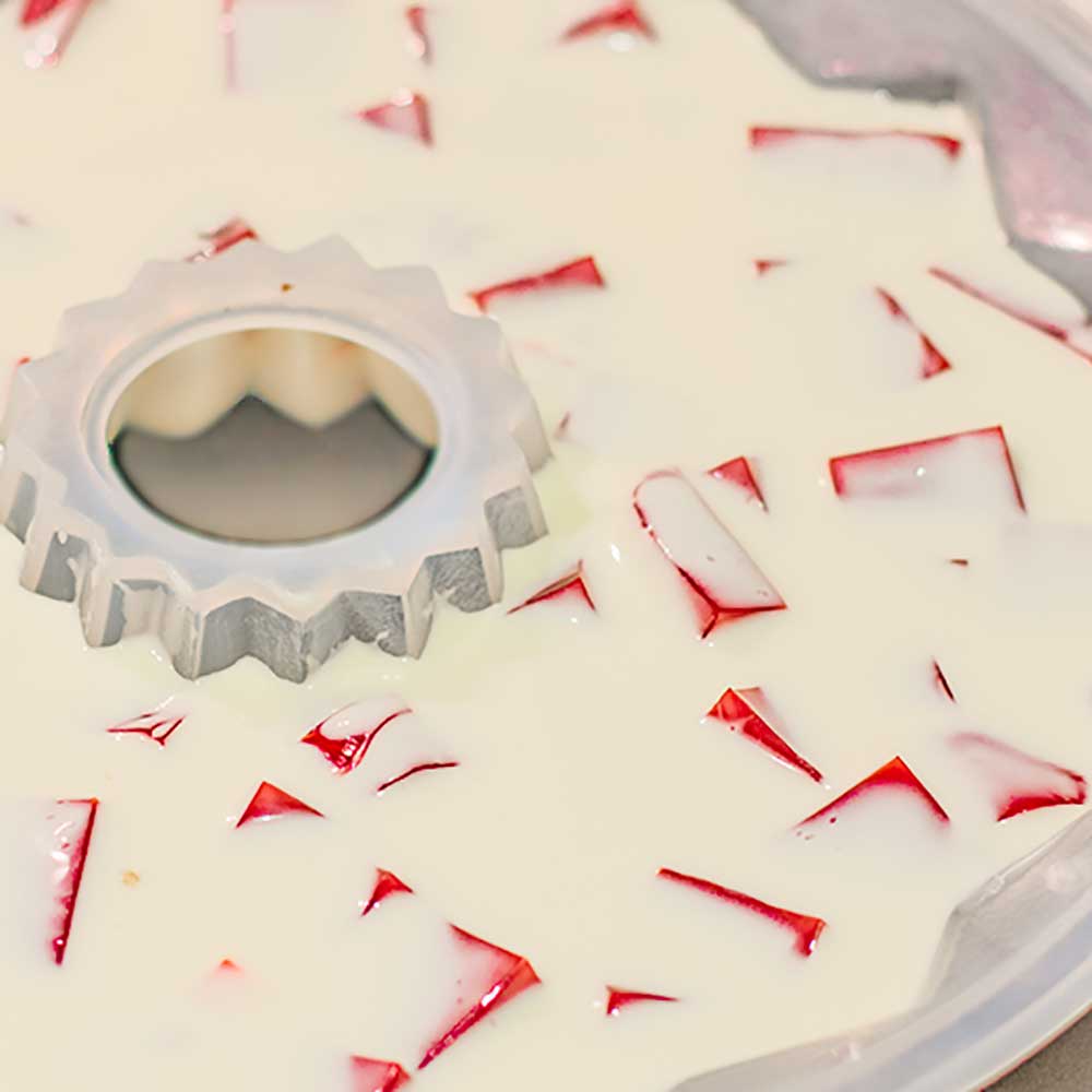 How to make Low Carb Berry & Vanilla Jello Ring