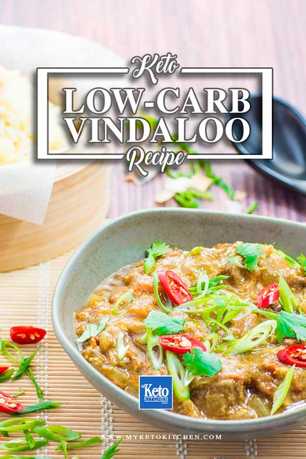 keto vindaloo curry indian recipe