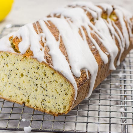 Low Carb Lemon Poppy Seed Loaf