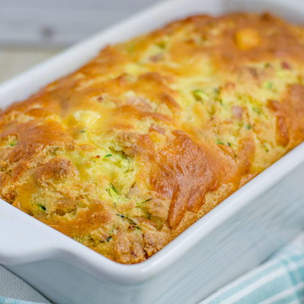 Keto Zucchini Bread Ingredients Bacon and Cheese