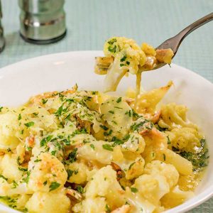 Keto Cauliflower Carbonara Recipe