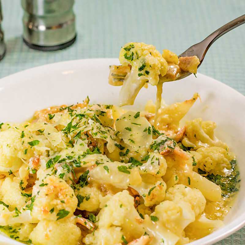 Cauliflower Carbonara Recipe Keto Cauliflower Carbonara Recipe