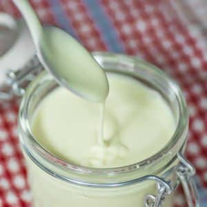 Keto Condensed Milk Sugar Free Sweetened