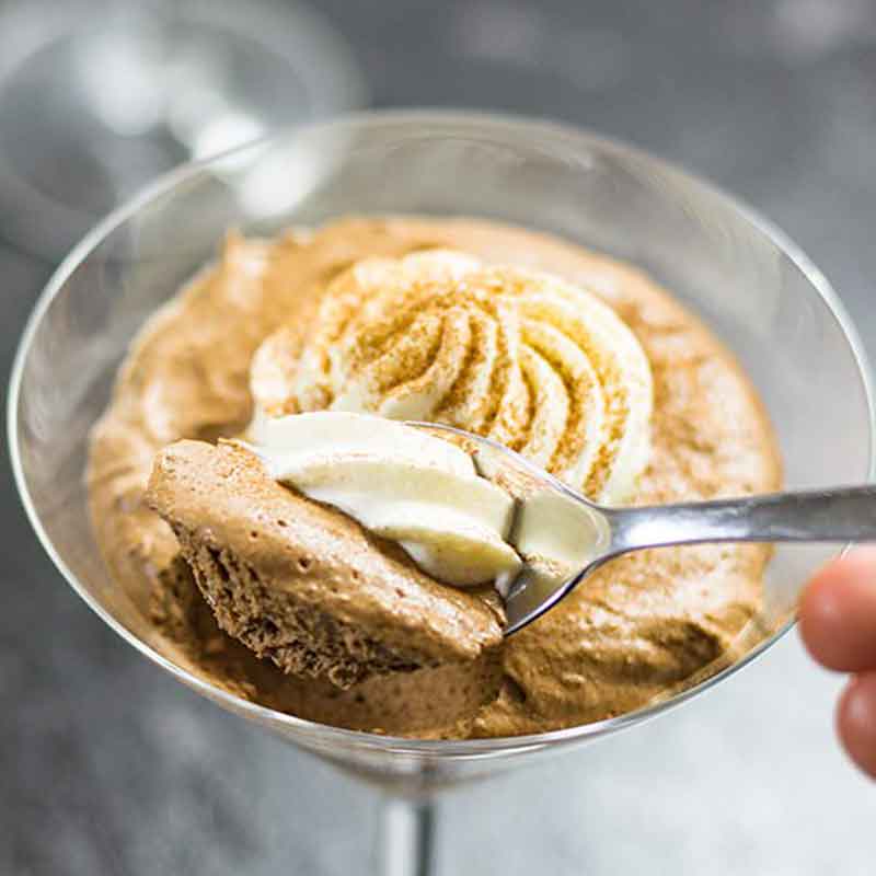 Keto Mocha Coffee Mousse Recipe