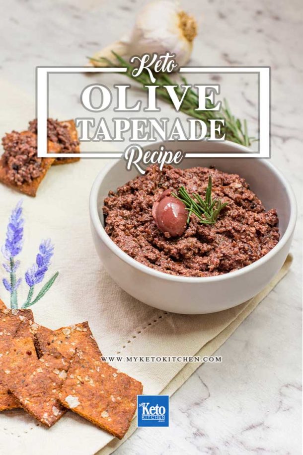 Tapenade Recipe Low Carb Olive & Garlic Savory French Dip