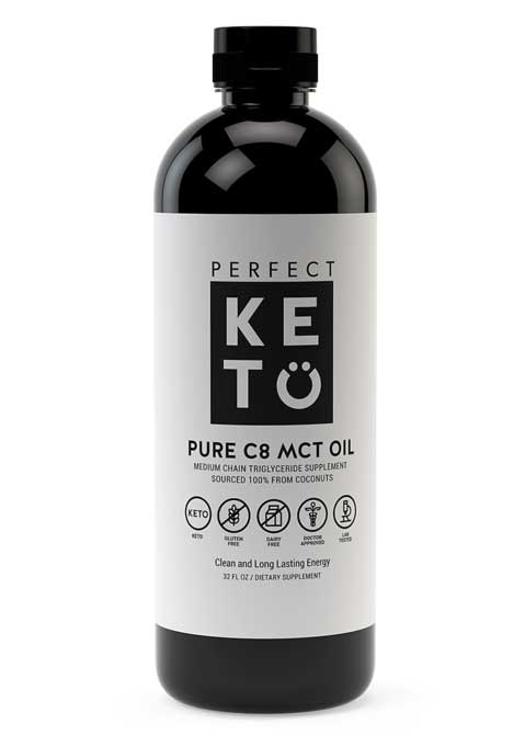 perfect keto mct oil ketone supplement