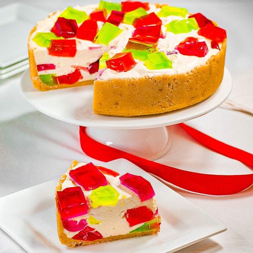The Best Keto Jello Cheesecake Recipe No Bake by My Keto Kitchen