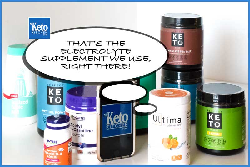 Electrolytes keto supplements