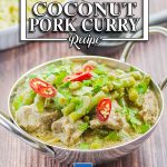 Keto Coconut Pork Curry