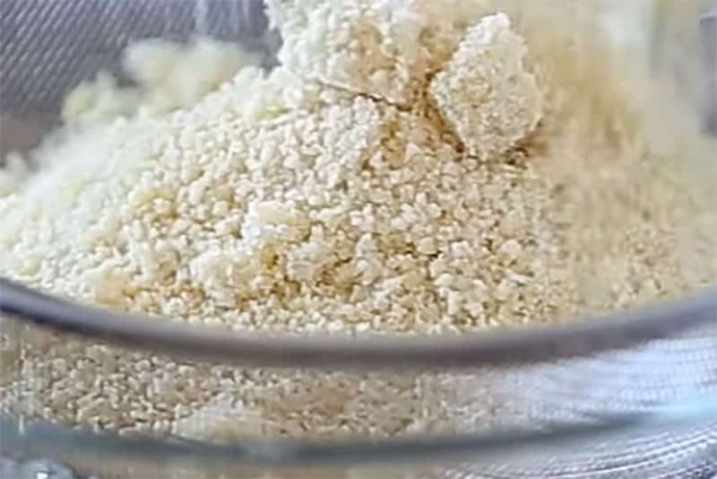 Almond flour low carb wheat alternative for keto