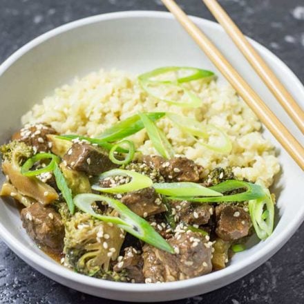 Keto Chinese Beef and Broccoli - Slow Cooker Recipe