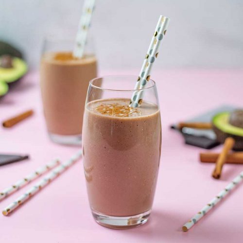 Keto Chocolate Avocado Smoothie (2g Carbs) by My Keto Kitchen