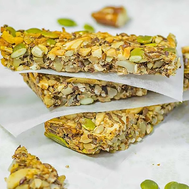 Keto Granola Bar Recipe