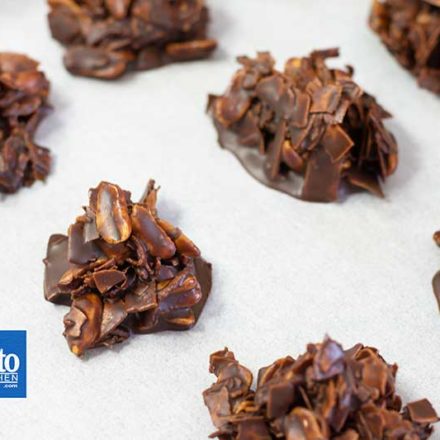 Keto Haystacks Recipe Choc Coconut