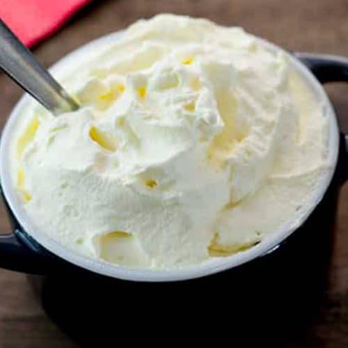 Keto Whipped Cream