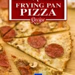 Keto Cheese Crust Pizza Recipe.