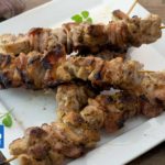 Keto Chicken Bacon Kebab Skewer Recipe