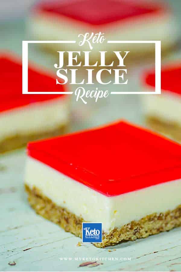 Keto Jello Bars recipe, this easy recipe is great for kids. It's bright a colorful, but also gluten free and sugar free - a healthy alternative.