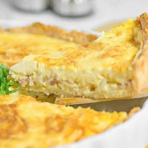 The Best Keto Quiche Recipe with a Low Carb Crust!