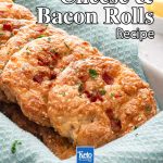 How To Make Keto Cheese and Bacon Rolls with Just 1g Carbs