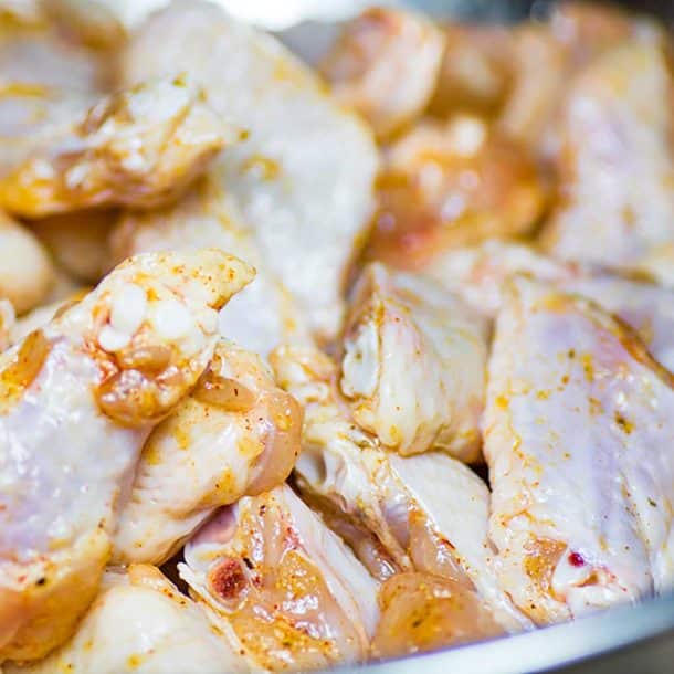 Keto Buffalo Wings Fried Chicken Recipe "Secret Dipping Sauce"