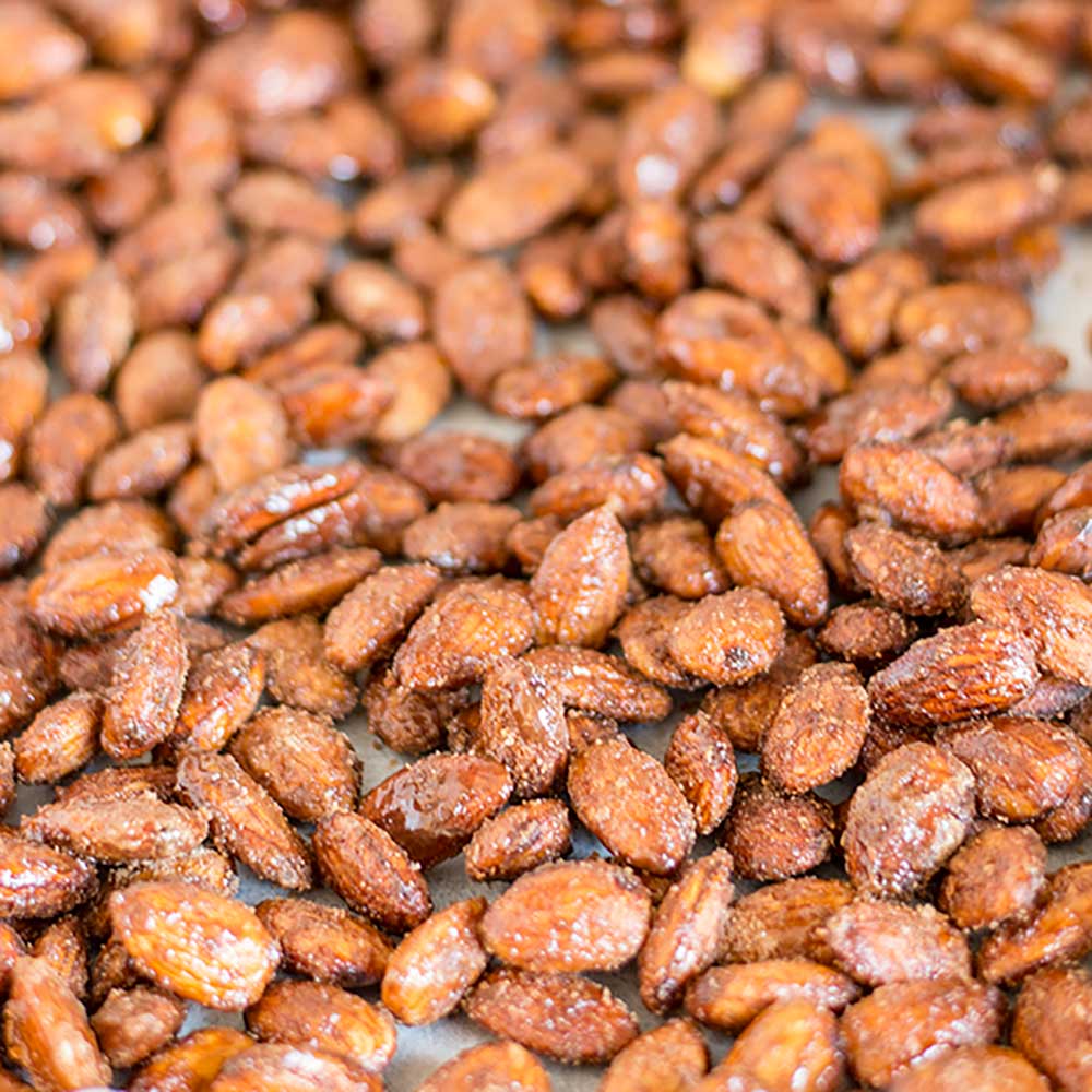 Sweet Sugar Free Candied Almonds