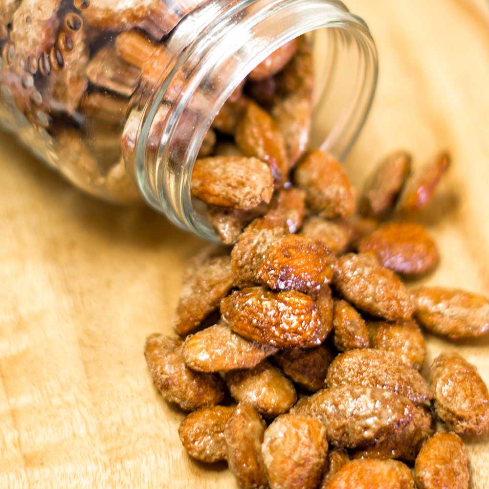 Keto Candied Almonds - Low- Carb Snack Recipe Keto Candied Almonds - Low- Carb Snack Recipe