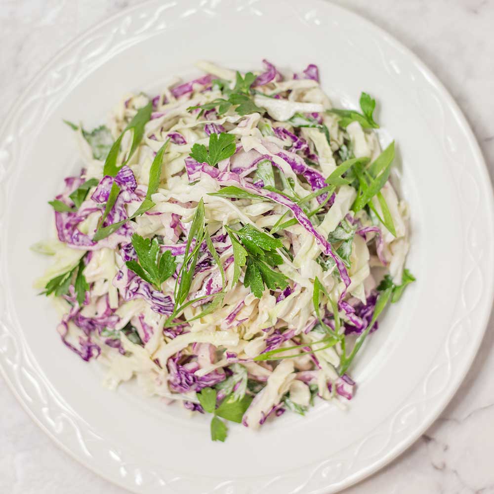 Keto Coleslaw Recipe is Very low-carb and Paleo friendly too!